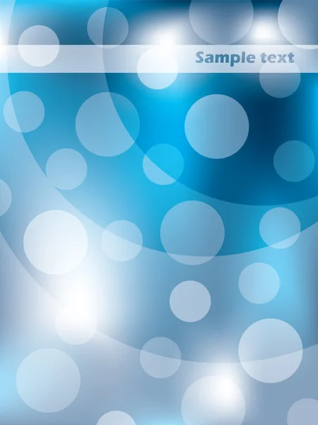 Fond abstrait bleu pointillé — Image vectorielle