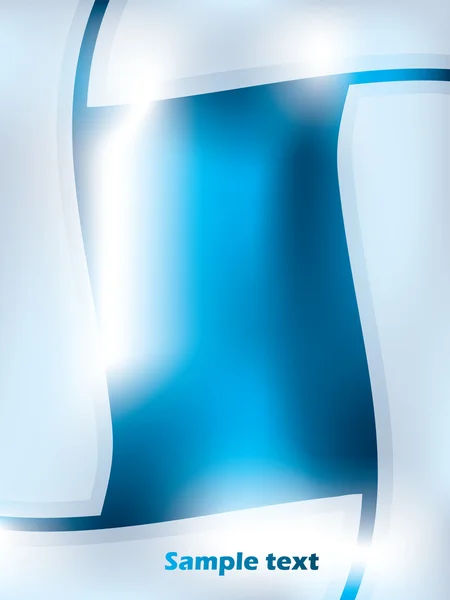 Conception abstraite avec maille bleue — Image vectorielle