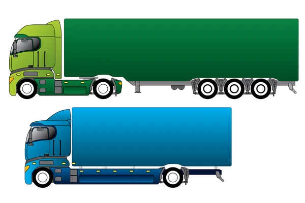 Camiones — Vector de stock