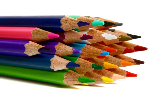 Χρώματα μολύβια — Φωτογραφία Αρχείου