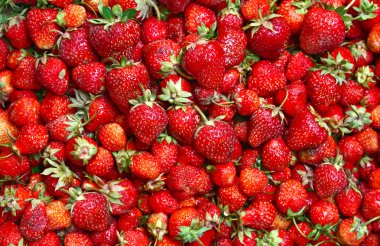 çok olgun strawberies