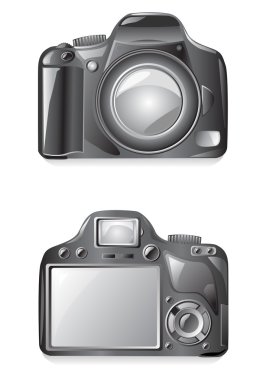 Digital photo camera clipart