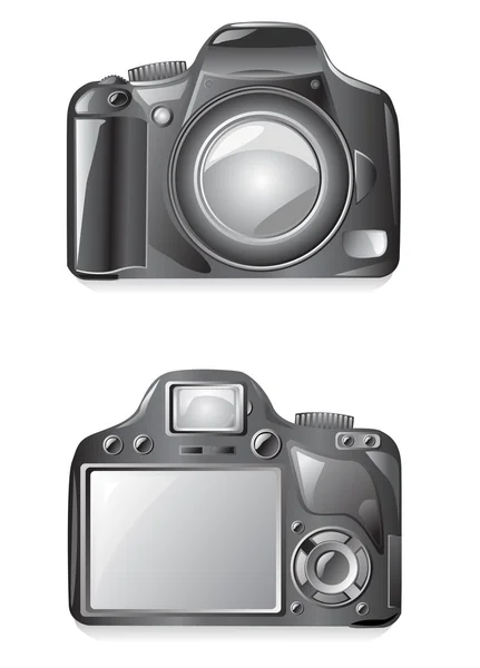 デジタル写真のカメラ — ストックベクタ