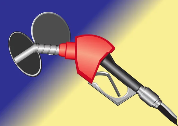 가스 펌프 노즐 — 스톡 벡터