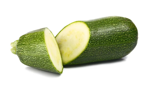 Zucchin och blad — Stockfoto