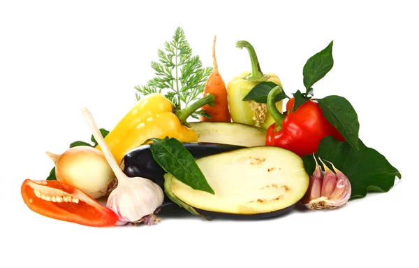 Vitaminler ve taze sebze — Stok fotoğraf