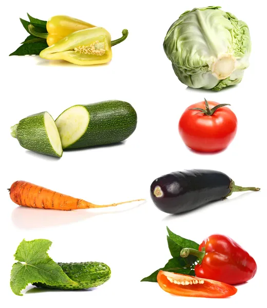 Hortalizas frescas y vitaminas —  Fotos de Stock