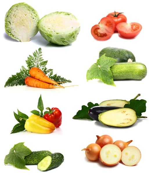 Vitaminler ve taze sebze — Stok fotoğraf