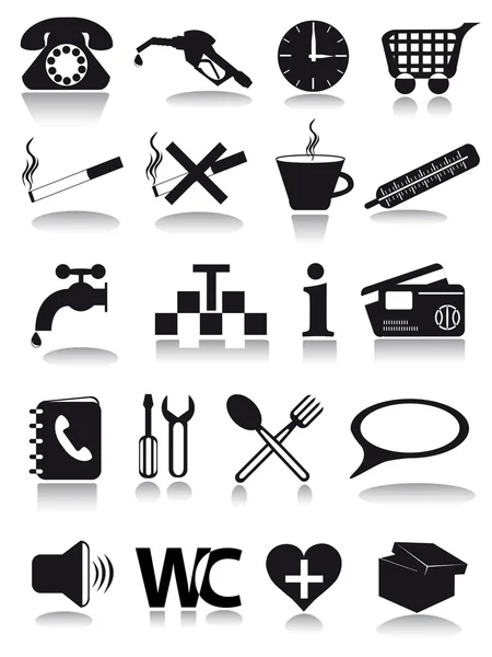 Information icons — Stock Vector
