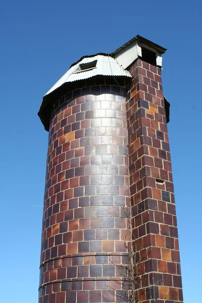 Oude silo — Stockfoto