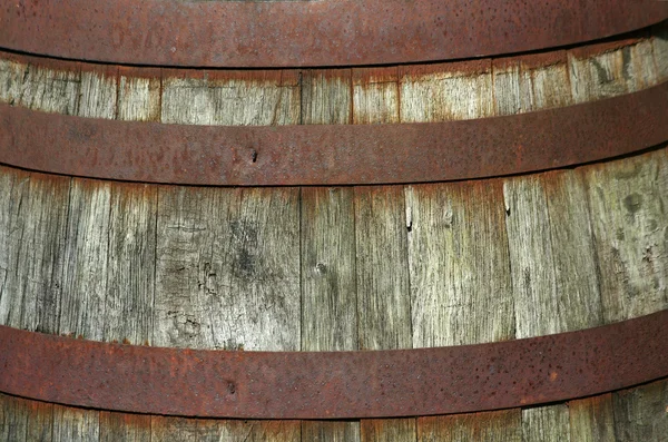 Старий дерев'яна бочка — стокове фото
