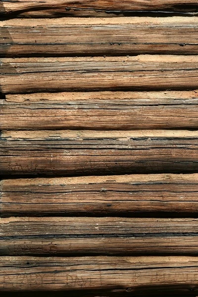 Log cabin background — Stock Photo, Image