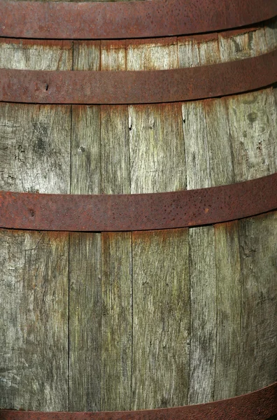 Stare beczki drewniane — Zdjęcie stockowe