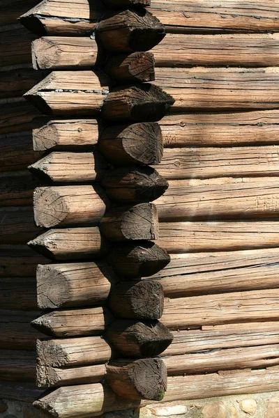 Дерев'яний будинок фону — стокове фото