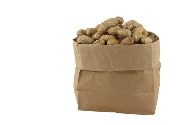 Peanuts in a bag — Stock Photo, Image