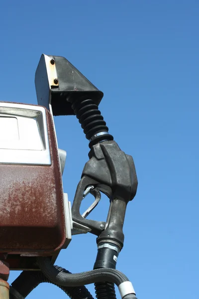 Tryska benzinové pumpy — Stock fotografie