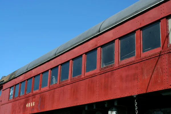 Old passenger train car — Stock Photo, Image
