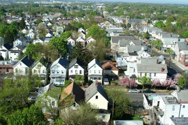 Neighborhood from above clipart