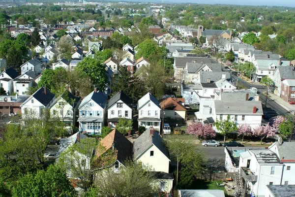 Neighborhood from above — Stock Photo, Image