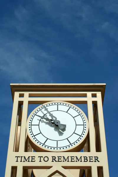 Hora de lembrar relógio — Fotografia de Stock