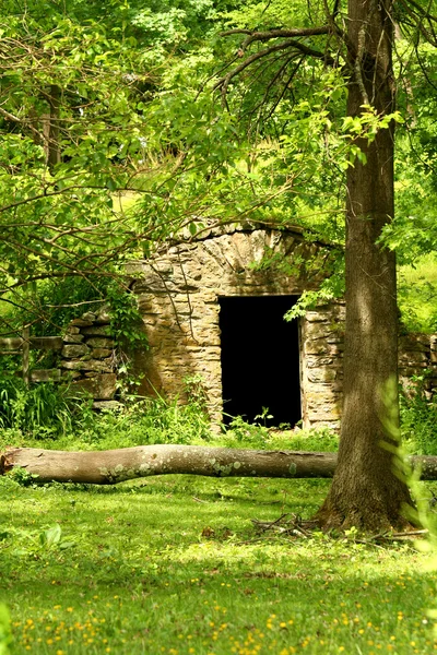 Stone outdoor doorway — Stock Photo, Image