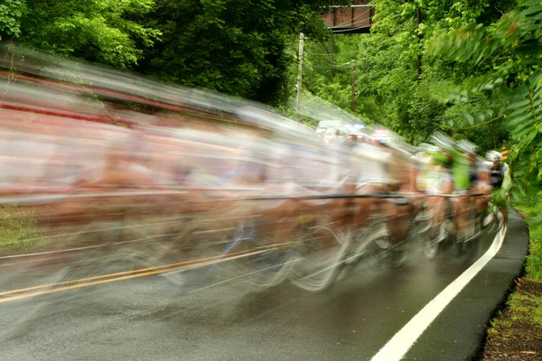 Corrida de bicicleta estrada — Fotografia de Stock