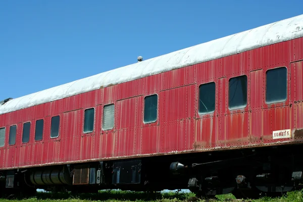Старий пасажирський вагон — стокове фото