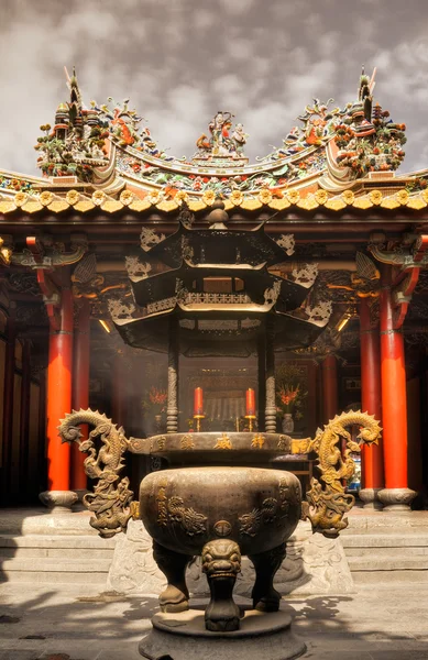 Censer in temple — Stock Photo, Image
