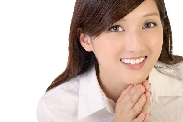 Beautiful Asian business woman — Stock Photo, Image