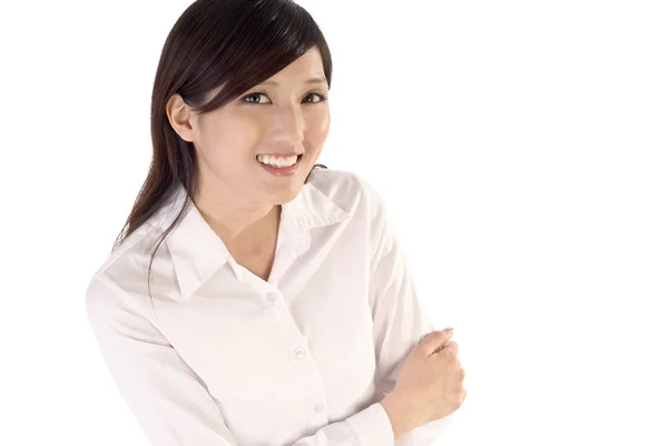 Азиатский портрет деловой женщины — стоковое фото
