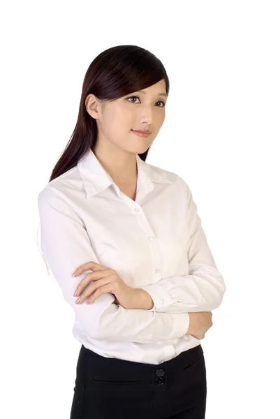 Mulher de negócios confiante — Fotografia de Stock