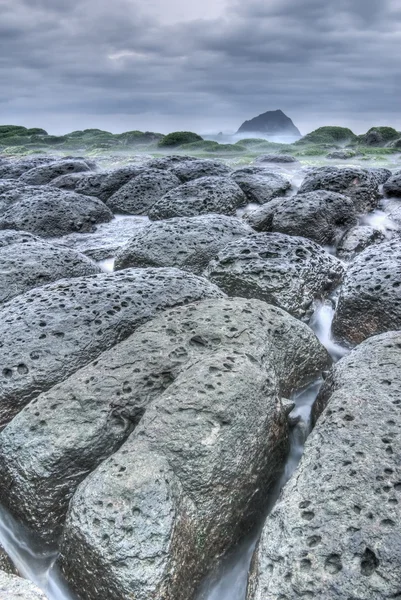 바위 해안선 — 스톡 사진