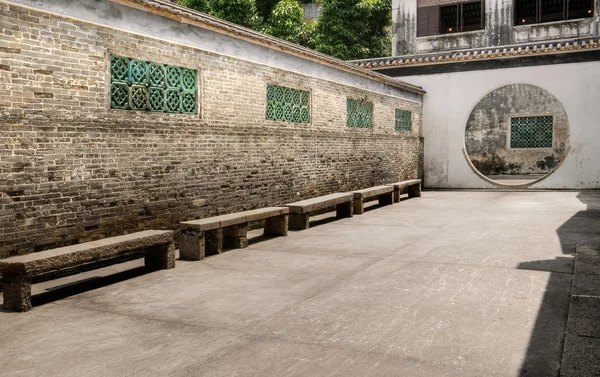 Traditioneller chinesischer Korridor — Stockfoto
