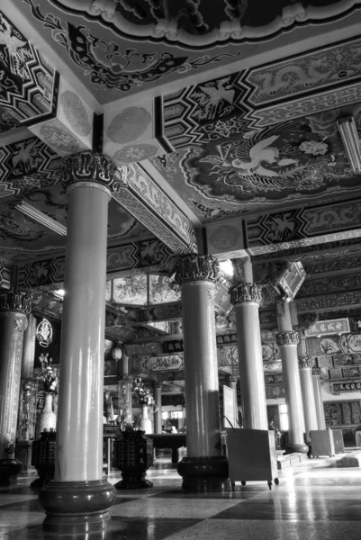 Architecture interior of China temple — Stock Photo, Image