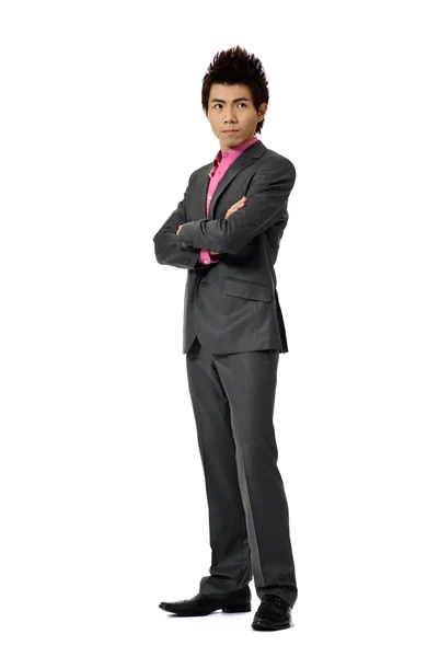 Fashion young business man — Stock Photo, Image
