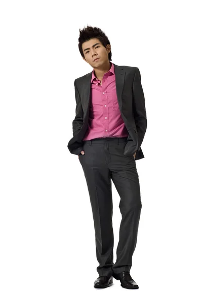 Modern young business man — Stock Photo, Image