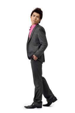 genç işadamı yürüyüş