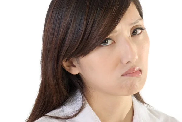 Worried business woman — Stock Photo, Image