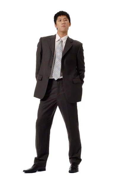 Business man of coldness — Stock Photo, Image