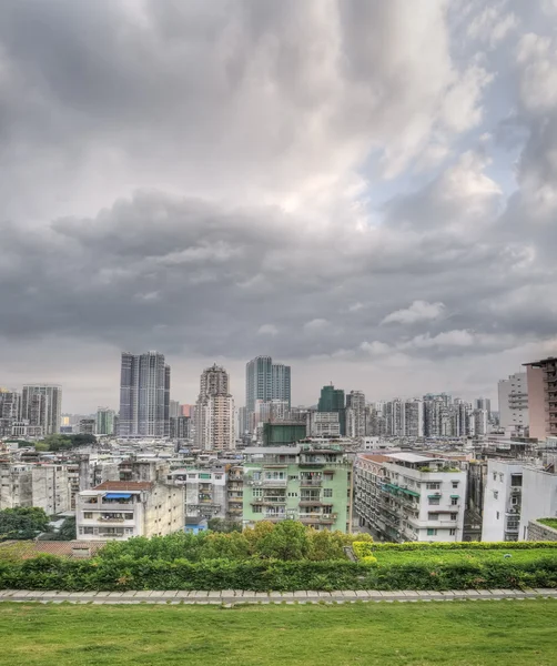 Stadtsilhouette von Macao — Stockfoto