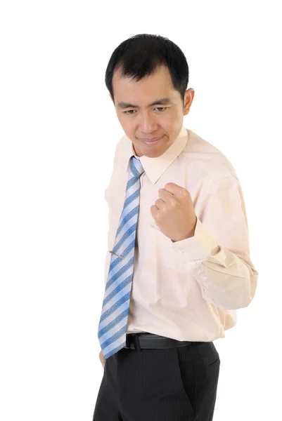 Exciting business man — Stock Photo, Image
