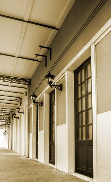 Oude corridor — Stockfoto