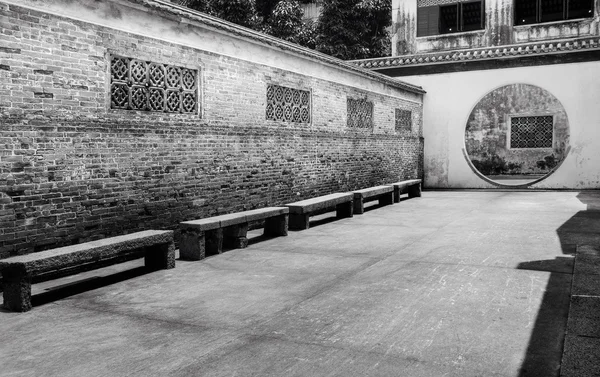 Korridoren av kinesiska traditionell stil — Stockfoto