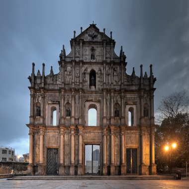 Ruins of St. Paul's clipart