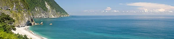 Panoramautsikt över landskapet i havet — Stockfoto