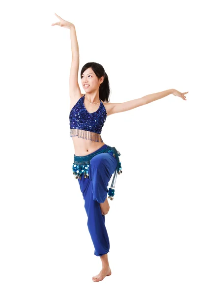 Asiatisk danser - Stock-foto