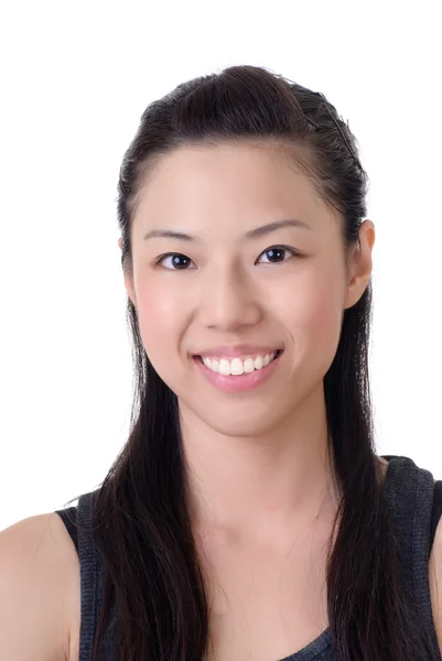Feliz sonriente chica asiática —  Fotos de Stock