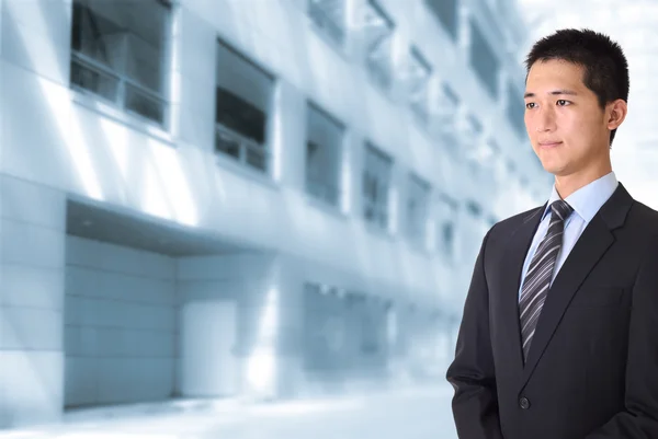 Asiático jovem homem de negócios — Fotografia de Stock