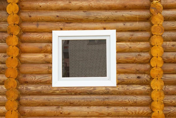 Okno z tworzywa sztucznego — Zdjęcie stockowe