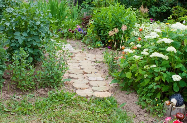 Ścieżki w ogrodzie — Zdjęcie stockowe